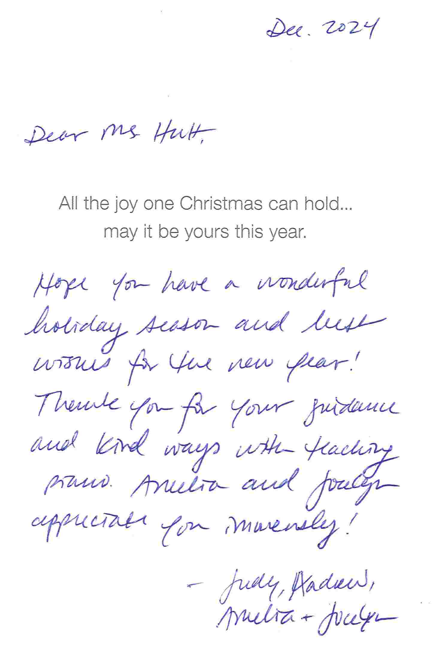 Amelia and Jocelyn 2024